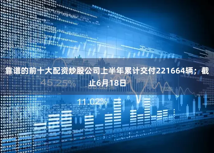 靠谱的前十大配资炒股公司上半年累计交付221664辆；截止6月18日