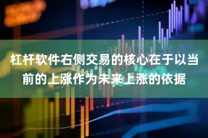 杠杆软件右侧交易的核心在于以当前的上涨作为未来上涨的依据